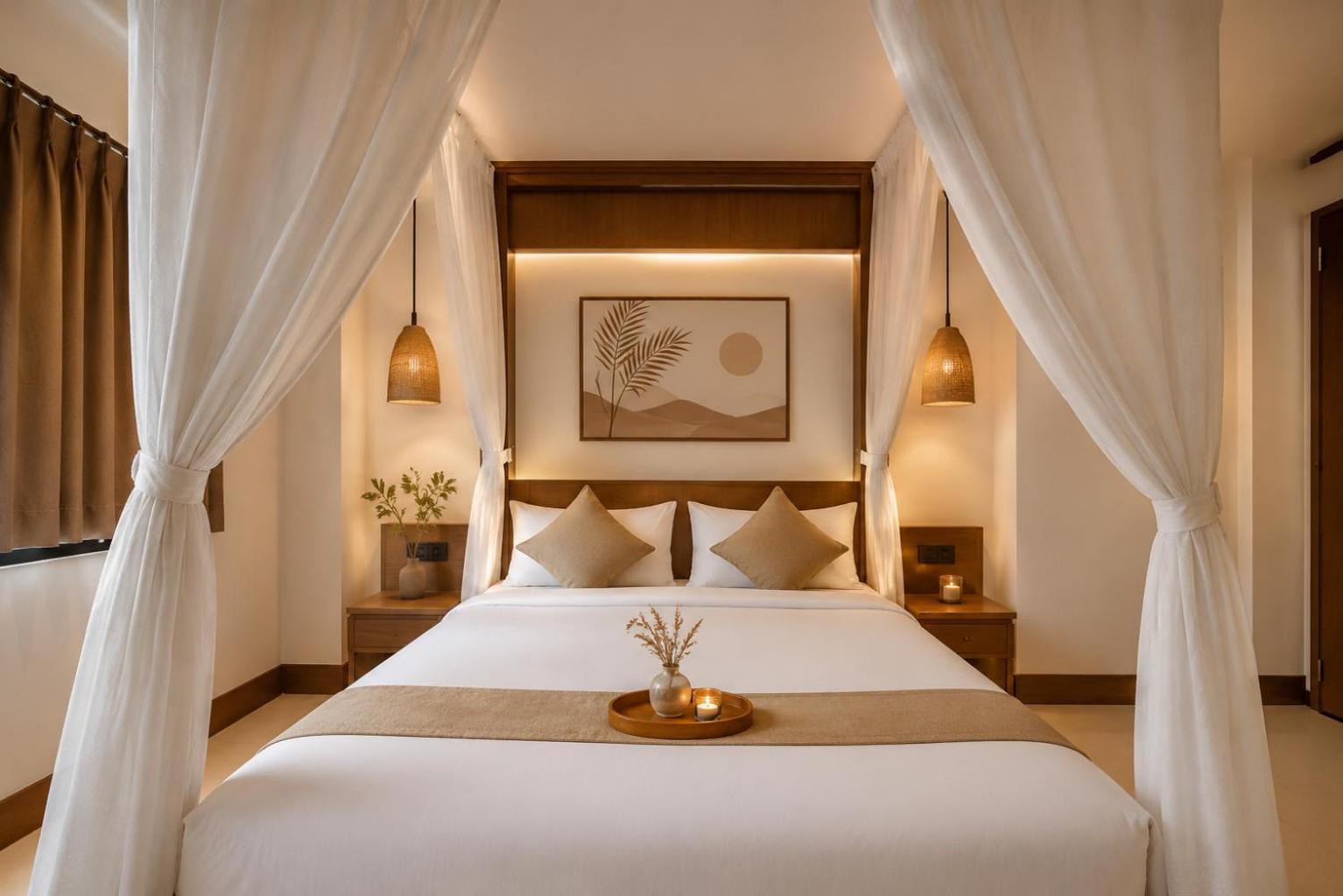 Chambre Lit Queen-Size Standard - Dernier Étage